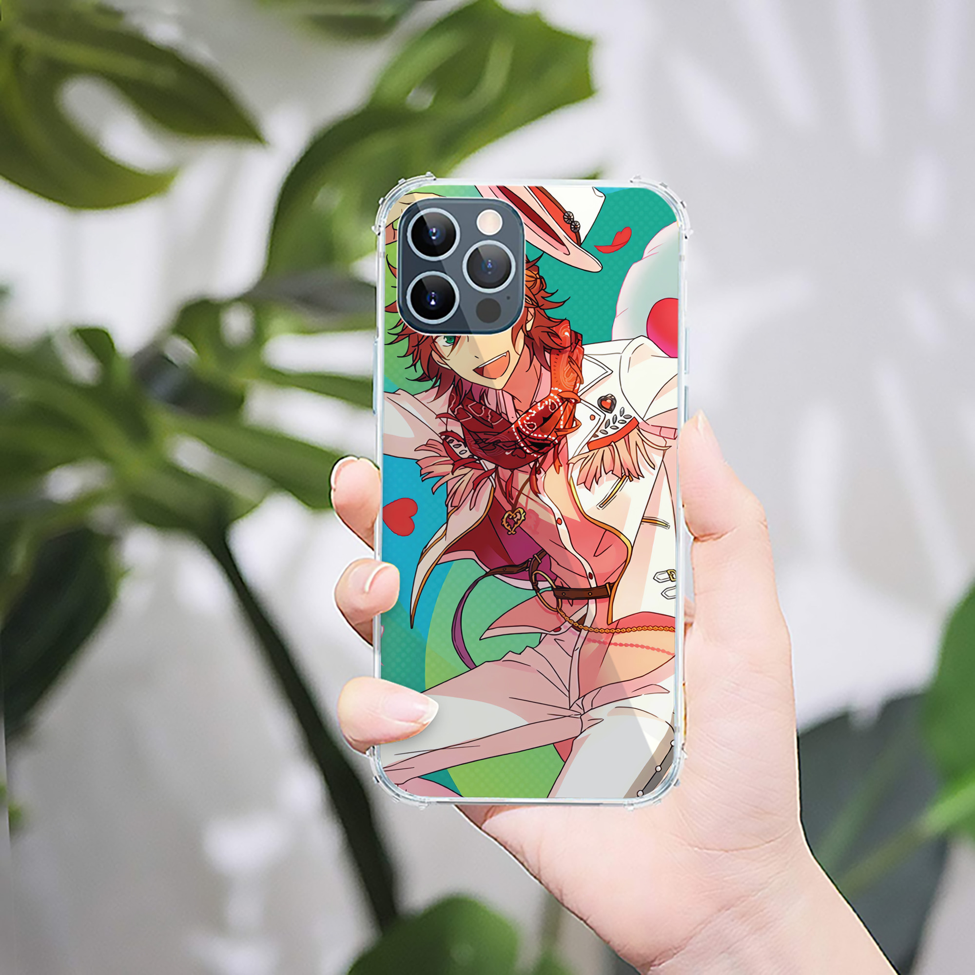 （画像用） あんさんぶるスターズ! Ensemble Stars 【iPhone 12シリーズ対応】透明スマホケース（クリアソフトケース）
